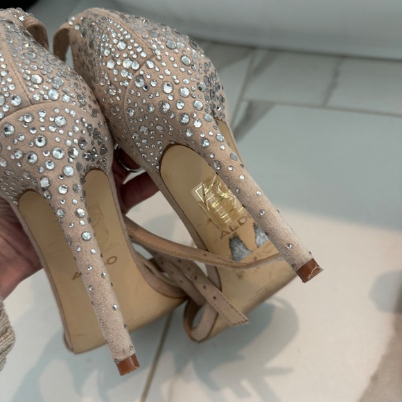 Aldo Rhinestone Heels - Picture 4 of 7